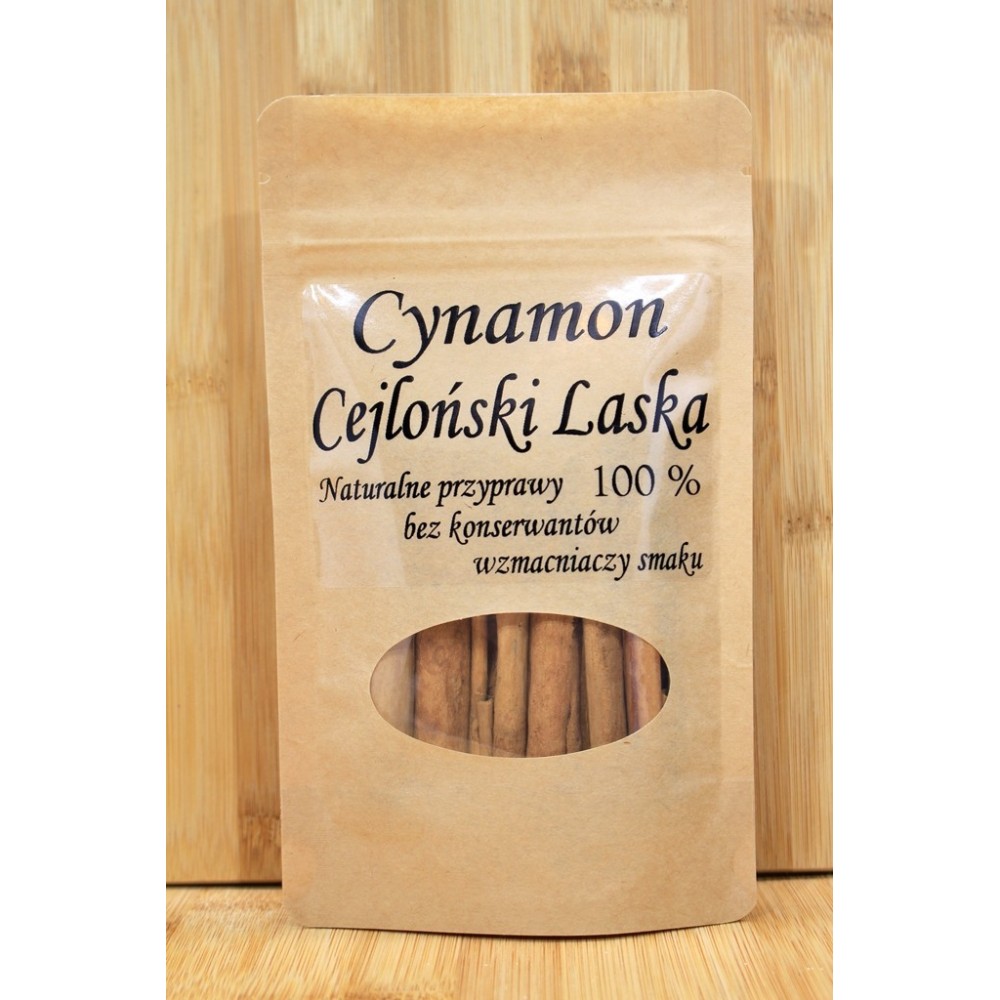CYNAMON CEJLOŃSKI LASKI 8cm 200g