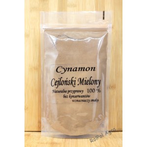 CYNAMON CEJLOŃSKI mielona kora 250G