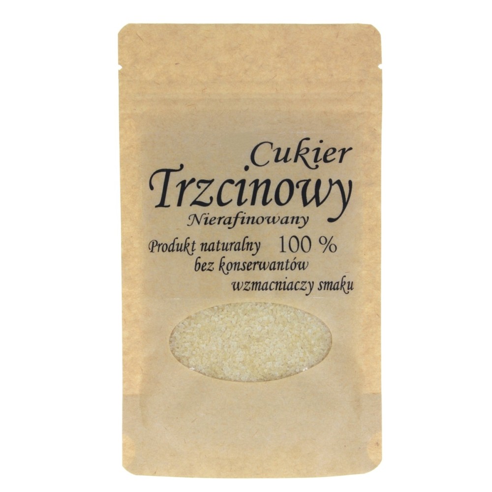 CUKIER TRZCINOWY NIERAFINOWANY JASNY 20KG