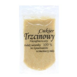 CUKIER TRZCINOWY NIERAFINOWANY JASNY 20KG